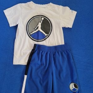 JORDAN matching set from Finish Line Size 7